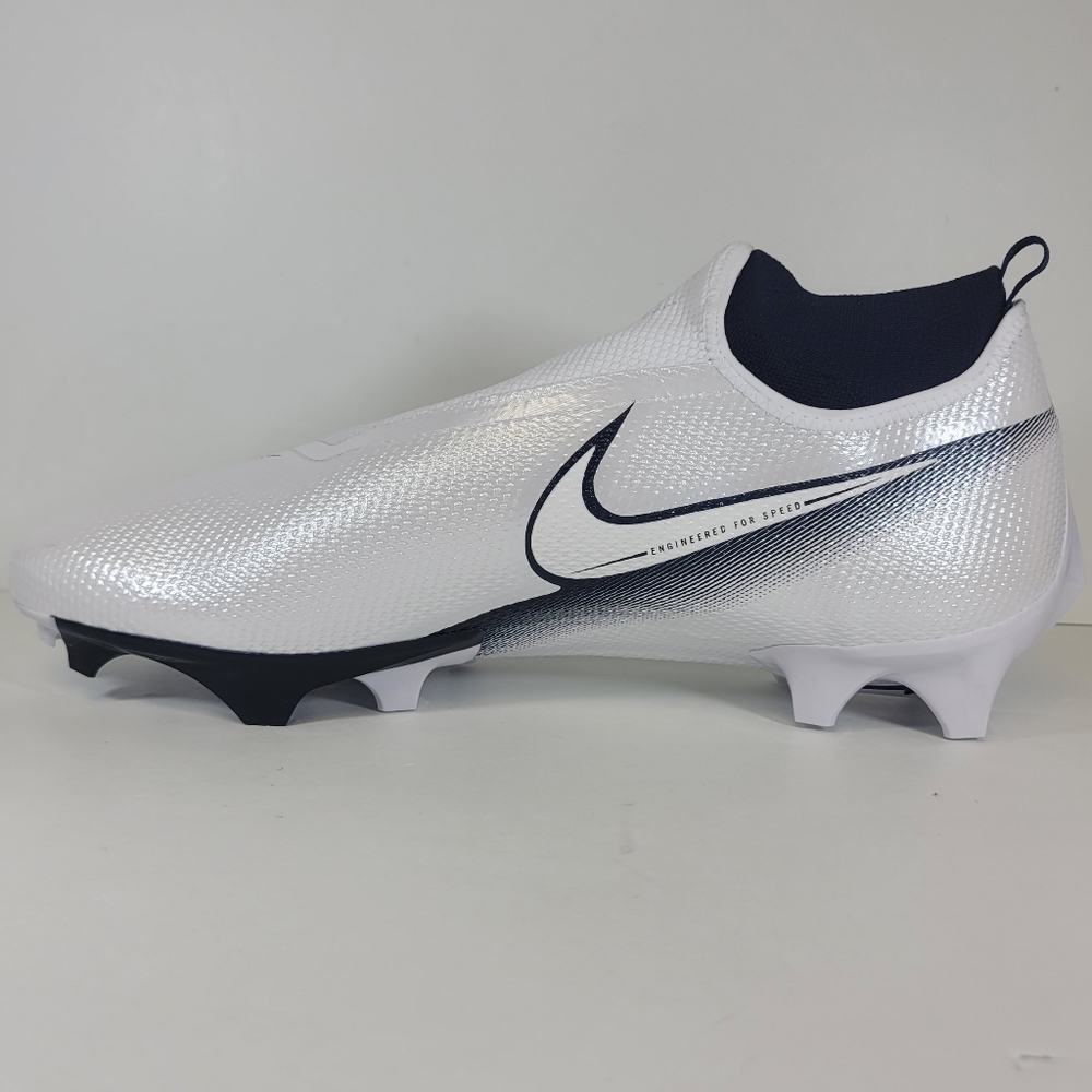 Nike Vapor 360 Edge Pro Football Cleats White Navy CV6345-102 Men’s Size 16 - Picture 3 of 11
